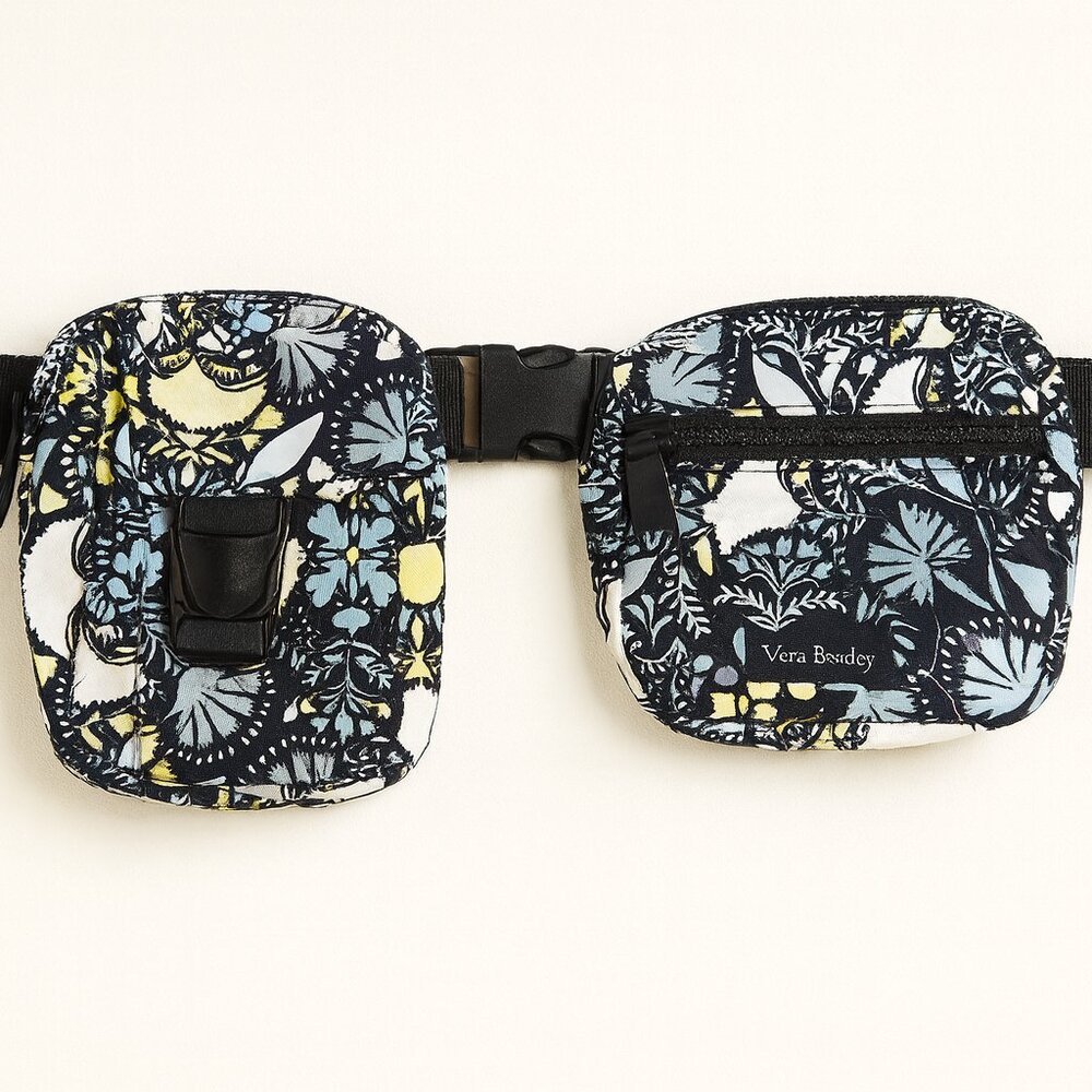 Vera Bradley Belt Bag Waist Pack Floral Print Travel Organizer
